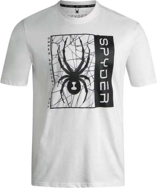 스파이더 남성 반팔 티셔츠 코튼 셔츠