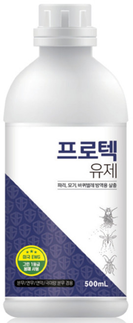 프로텍유제 디노테퓨란 날파리살충제 파리 초파리 나방파리 살충제 모기 바퀴벌레 퇴치제, 1개, 500ml