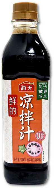 홍홍 중국식품 해천 량빤즈 무침소스 량피 오이무침 냉채요리, 1개, 500ml