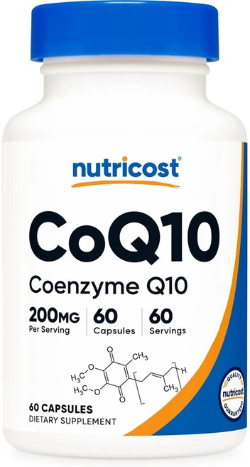 뉴트리코스트 코큐텐 코엔자임Q10 200mg 60캡슐, 1개, 60정 - 쿠팡