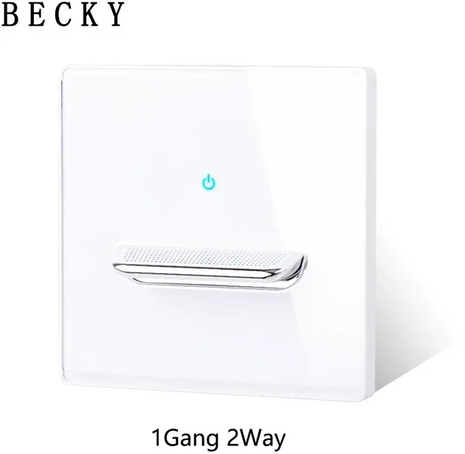 화이트 강화 유리 벽 스위치 패널 LED 유럽 16a 소켓 레트로 복고풍 엔틱 토글 조명 표준 2USB 1Gang-4Gan, 01 빠른, 01 1Gang 2Way