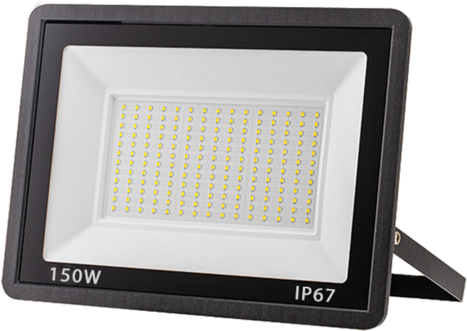 LED投射燈 IP67防水 戶外露營燈 180度可調, 150W足瓦-220V-白光(6500K), 1個