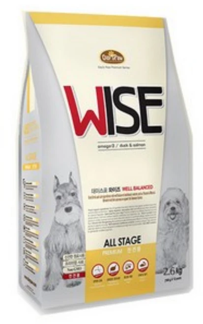 데이스포 강아지 와이즈 올스테이지 기능성 사료, 피부/피모+장건강, 1.2kg, 1개 - 쿠팡