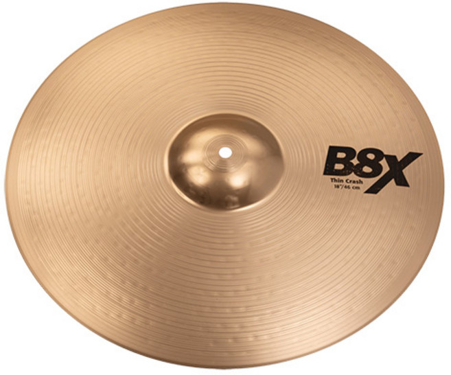 [Sabian] 사비안 B8X 16인치 18인치 씬 크래쉬 / Sabian B8X 16 18 Thin Crash, 1개