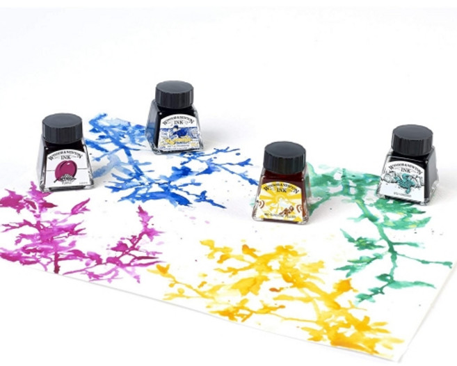 동아측기 [윈저앤뉴튼] 드로잉 잉크/14ml 30ml, Brick Red