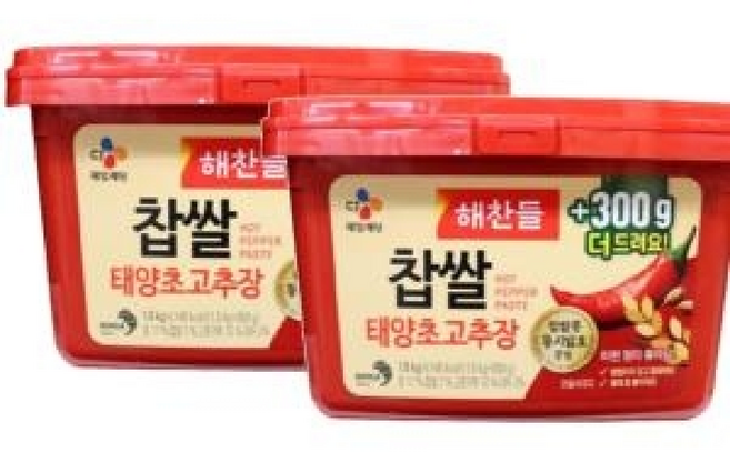 해찬들 찹쌀 태양초 고추장, 1개, 1.8kg