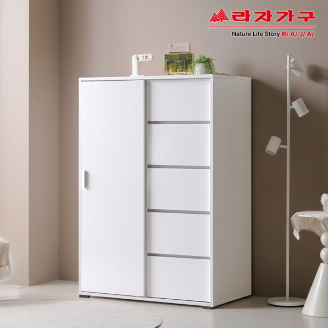 [라자가구] 리브 오라 LPM 1000 슬라이딩 낮은 서랍 옷장 RTH004, 상세 설명 참조