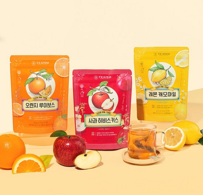 과일 허브티 15티백 1+1, 2개