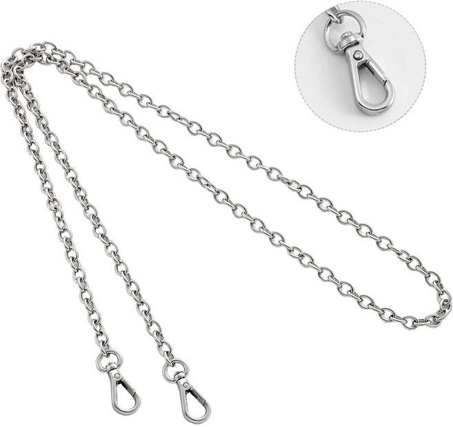 가방 체인 스트랩 고급 가방 체인줄 은색 가방체인줄 여성 가방 체인 교체용 체인스트랩 가방줄 가방 액세서리