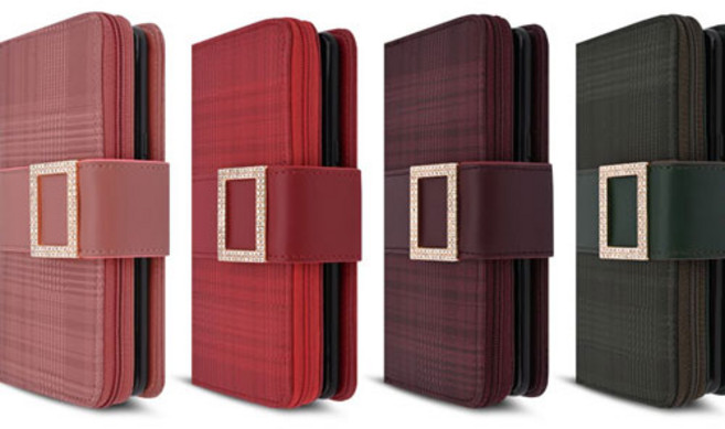 세라 지퍼 지갑형 다이어리 휴대폰 케이스