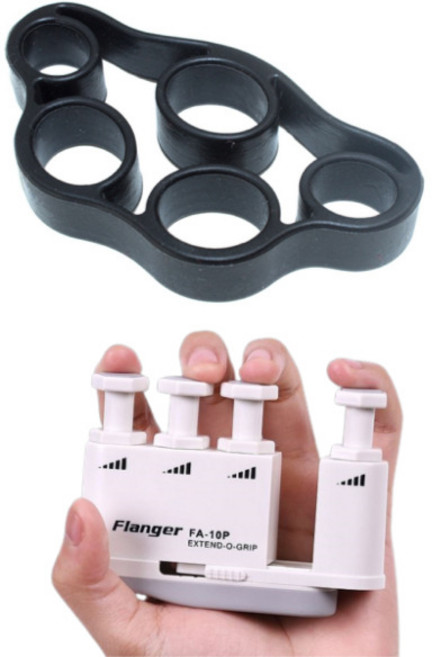 도나토르 손가락 악력기 운동 세트, 화이트, 1개