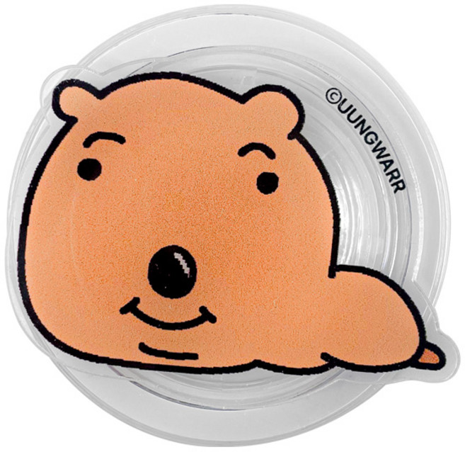 극락쿼카 아크릴 맥세이프 그립톡 핸드폰 거치대, 귀찮지롱