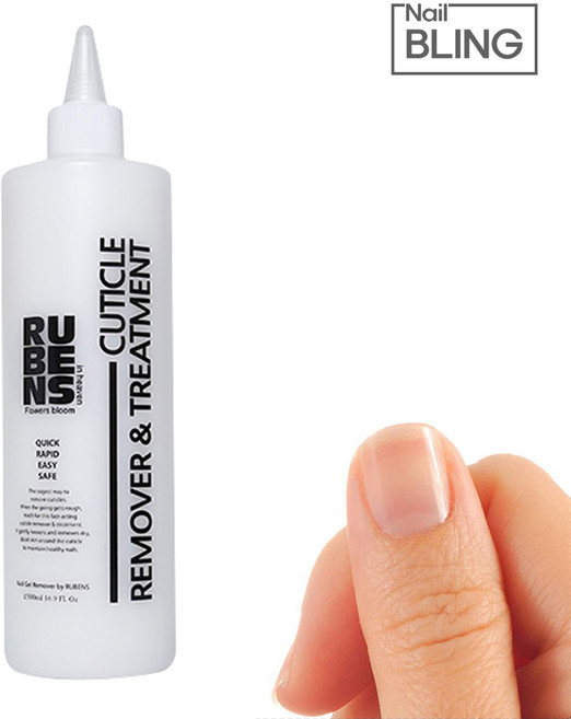 루벤스 큐티클 제거 네일 리무버 500ml 대용량 연화제, 큐티클리무버 500ml, 1개