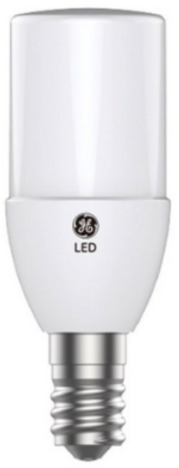 제너럴일렉트릭 LED 브라이트 스틱 전구 5W E17, 노란색, 2개