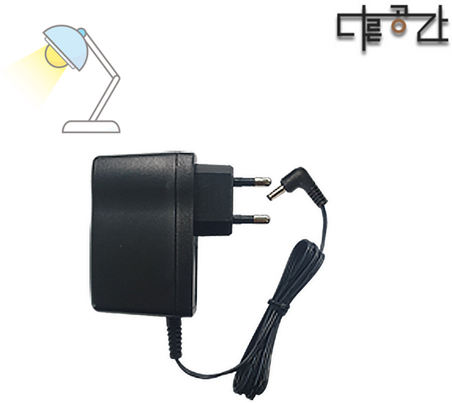 다른공간 어댑터 프리즘 PL-340WH LED 스탠드 호환(벽걸이형)