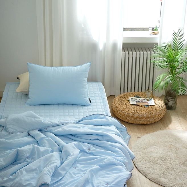 시원한 여름이불 리본 모달 냉감 차렵이불 세트 단품 단품 싱글 퀸