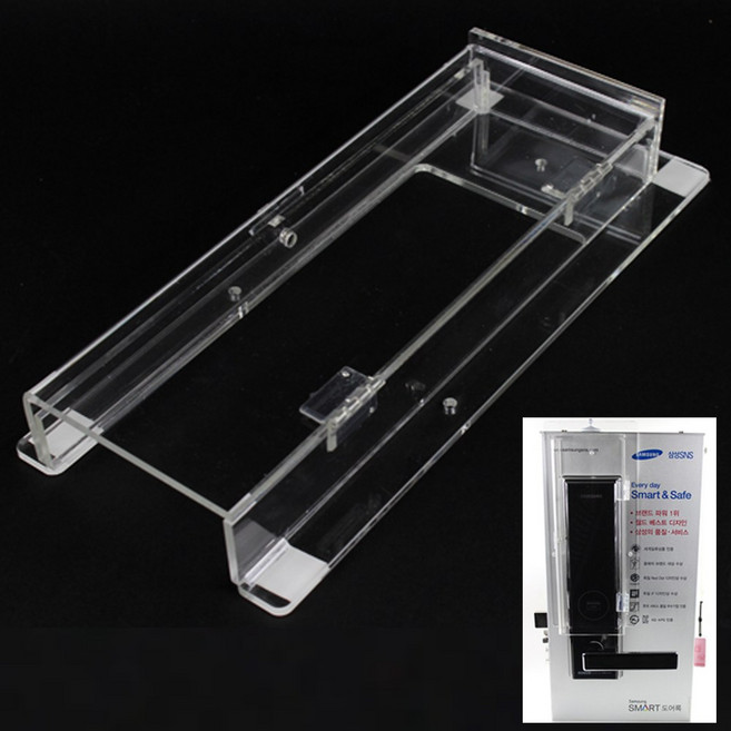 다다몰 디지털도어락 보조키 손잡이 강화유리 초인종 레인커버 방수커버 터치스크린 도어록, 2.레인커버 손잡이