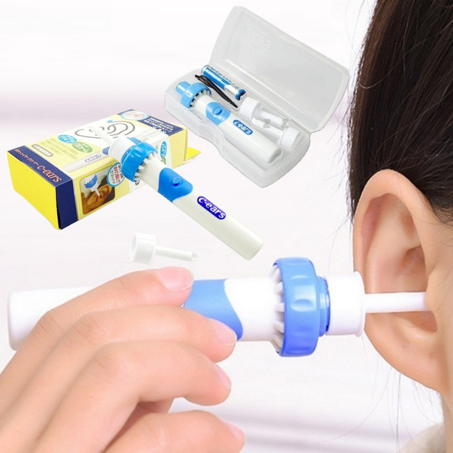 진동흡입 귀이개 귀청소 귀지제거기귓밥 귀파개, 1개, 1개입