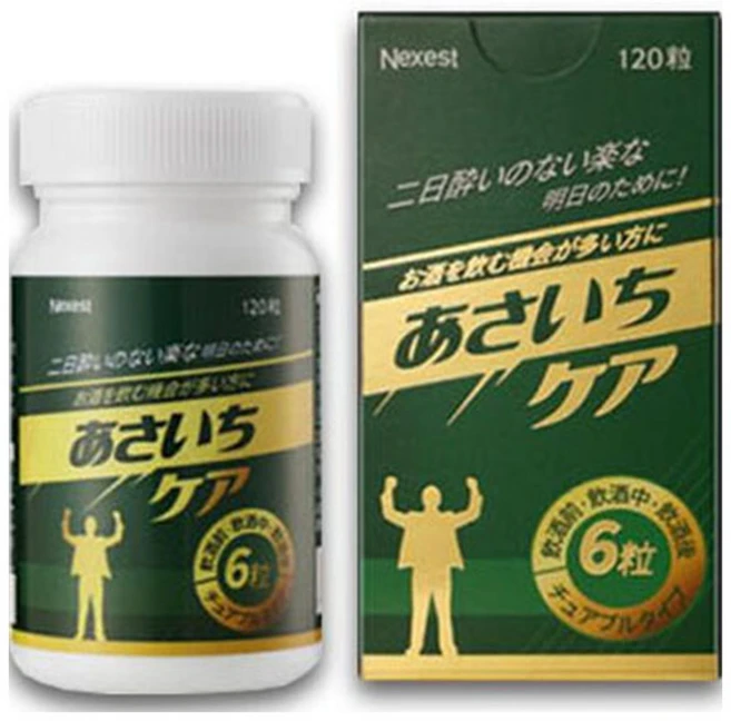 길어지는 술자리엔 아사이치케아 ASAICHI-CARE 네제스트 건강식품, 1개, 120정 - 쿠팡