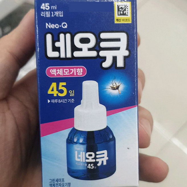 네오큐 액체모기향 리필용 45일, 1개, 45ml, 1개