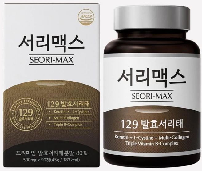 서리맥스 129발효서리태, 1개, 90정 - 쿠팡