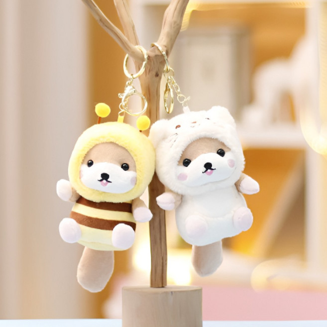 햄스터키링 인형 키홀더 열쇠고리 가방 악세사리