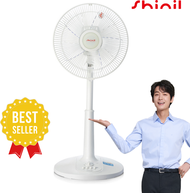신일 좌석용 기본 스탠드형 선풍기, SIF-K124W