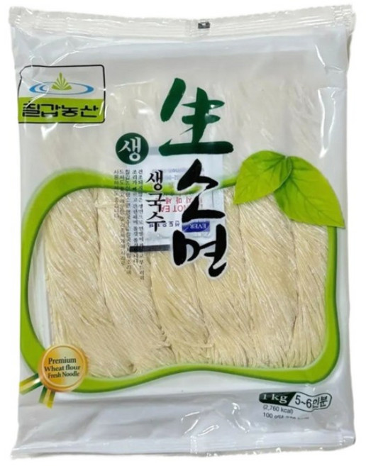 칠갑농산 생소면, 1kg, 8개
