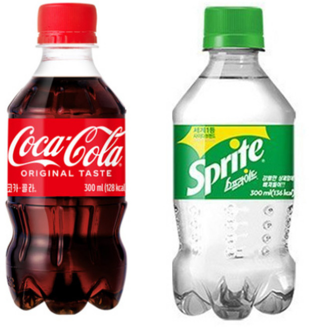 코카콜라 300ml 12입 + 스프라이트 300ml 12입