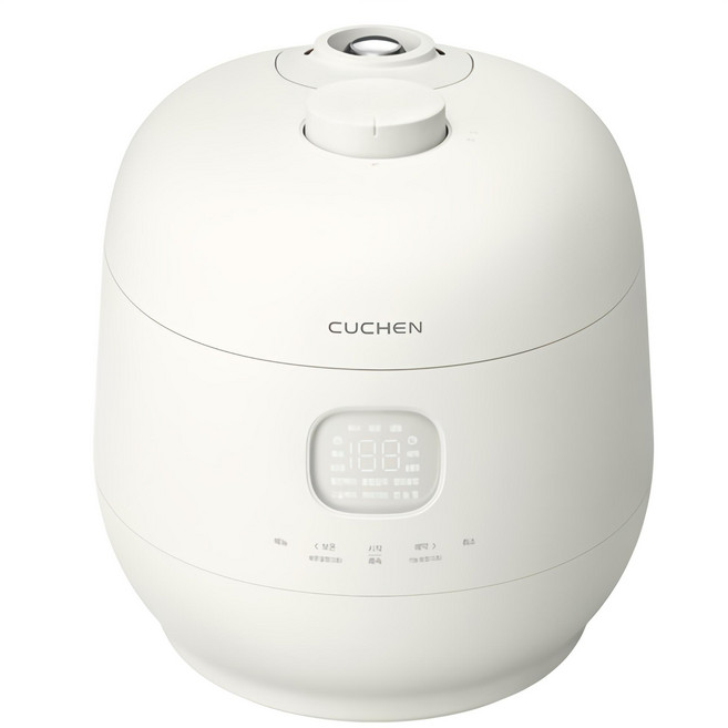 쿠첸 브레인 미니 IH 압력밥솥 3인용, CRT-TWK0370W, 밀크쉐이크화이트