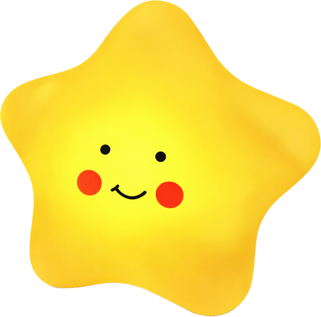 픽101 귀여운 동물 캐릭터 LED 무드등 수면등 취침등 조명, 별