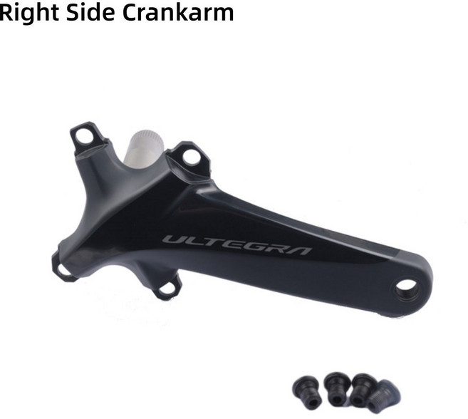 시마노 울테그라 R8000 크랭크 암 오른쪽 또는 한 쌍 로드 바이크 라이딩용 자전거 165mm 170/172mm 175mm, [02] Right side crankarm, 1개