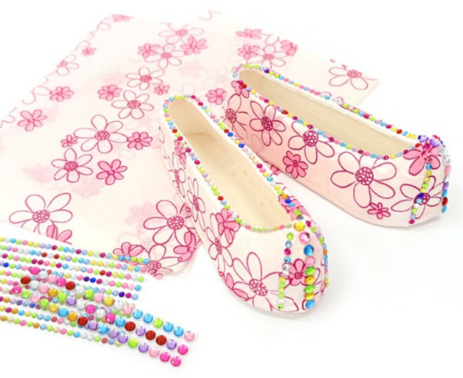 [스쿨피아] 한지로 꽃신 만들기 DIY 1인용