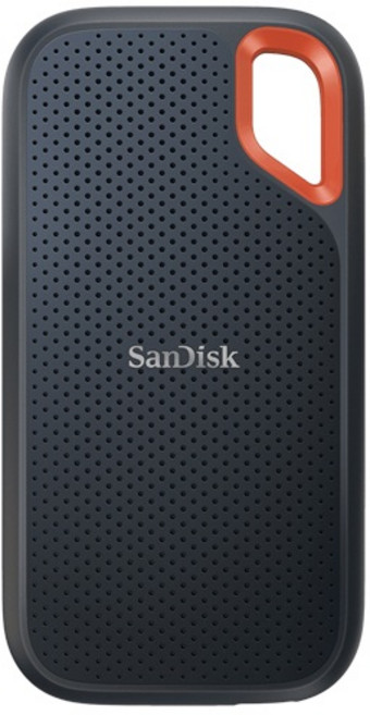 SanDisk Extreme 1TB V2 Portable SSD External Drive SSDE61 Type-C, 黑色