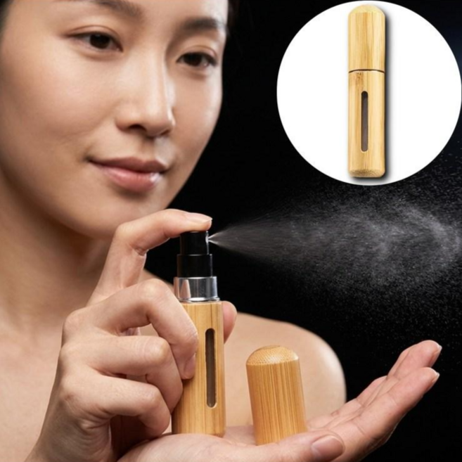 라워스 초미세분사 우드 향수 소분용기, 1개, 5ml