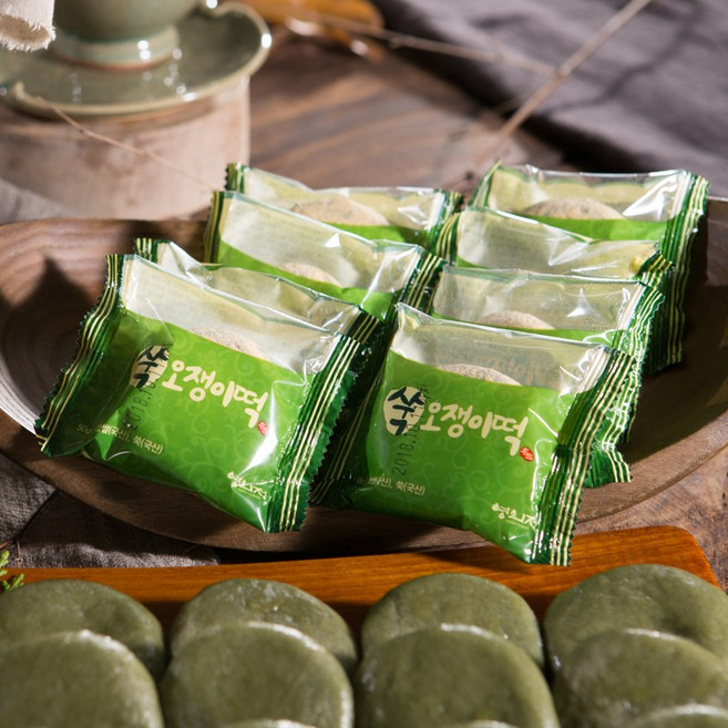 쑥오쟁이떡 50G X 30개입 (개별포장)