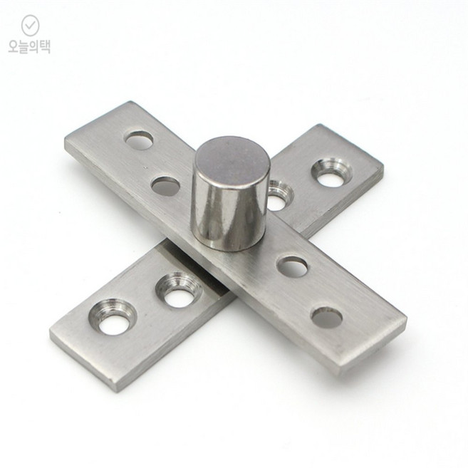 로픽 360도 회전스텐경첩(실버) (75.2mm)