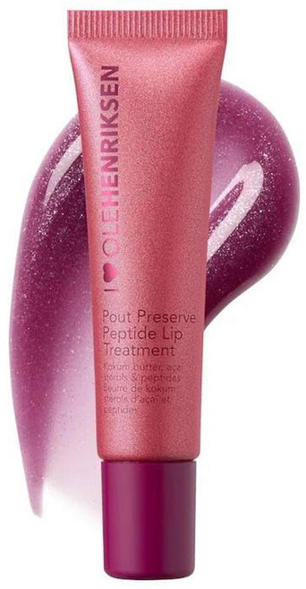 Ole Henriksen Pout Preserve 하이드레이팅 펩타이드 립 트리트먼트 - 링곤베리 잼 글리머