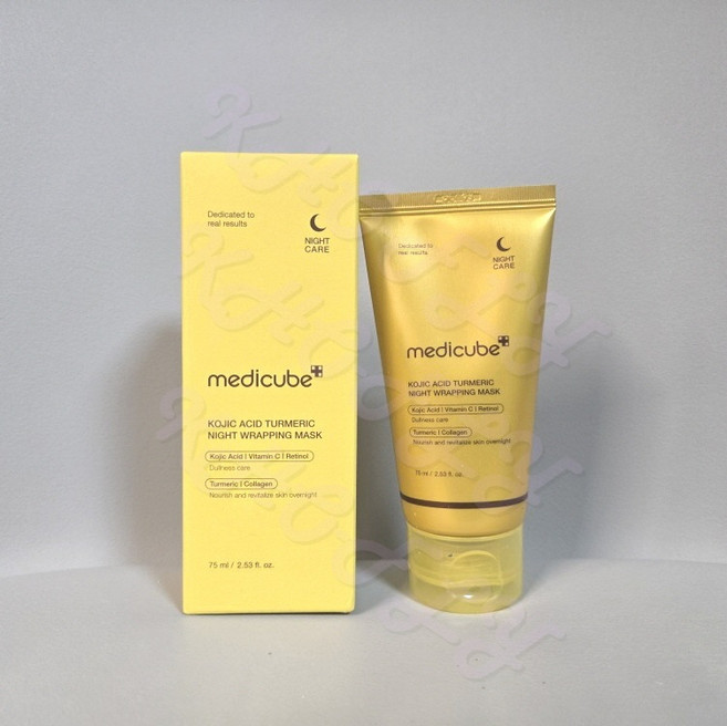 메디큐브 코직애씨드 터메릭 나이트 랩핑마스크, 1개입, 75ml, 1개