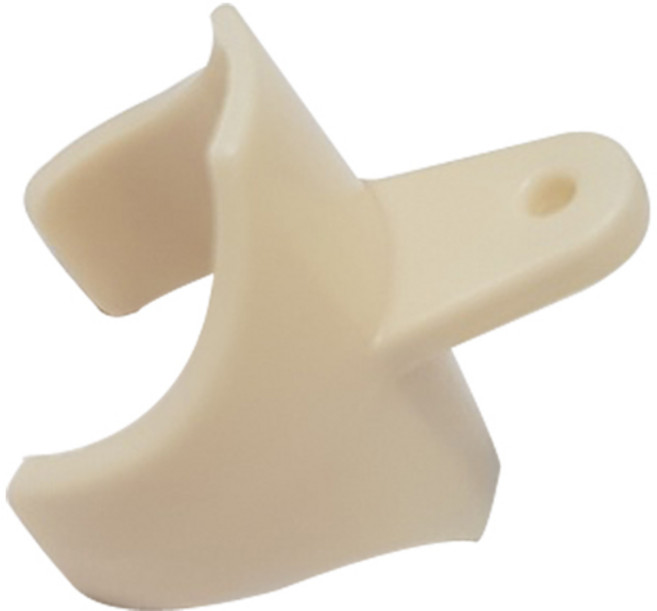 소프라노 리코더 엄지손가락 받침대-엄지 손받침대, 1개