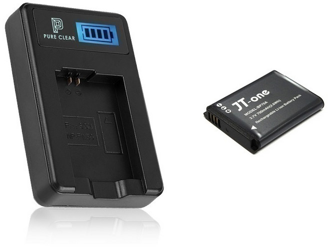 퓨어클리어 삼성 BP-70A 1구 LCD 호환충전기1+호환배터리1 충전셋, 1개