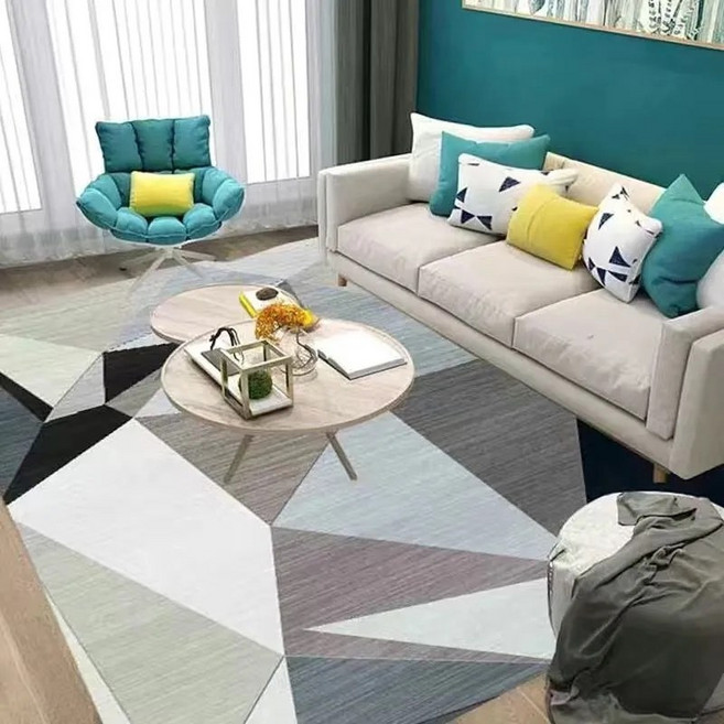 니라이프 특대형 북유럽 카페트 먼지없는 카페트 러그 미니 대형 사계절 카펫