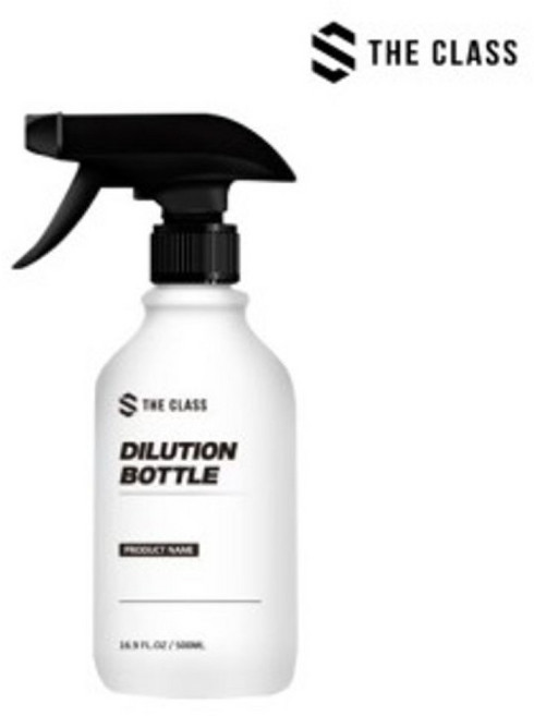 더클래스 소분용기 딜루션보틀 HDPE 불투명 분무기 내화학성 희석용기 폼트리거 스프레이용기 500ml, 1개