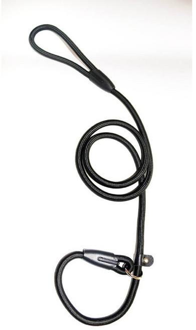寵物牽繩 一體式P繩 防爆衝 訓練用P字鍊, 1個, 粗6MM*1.4M長度