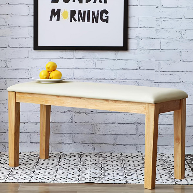 BESTLIVING 木質長凳, Natural Ivory