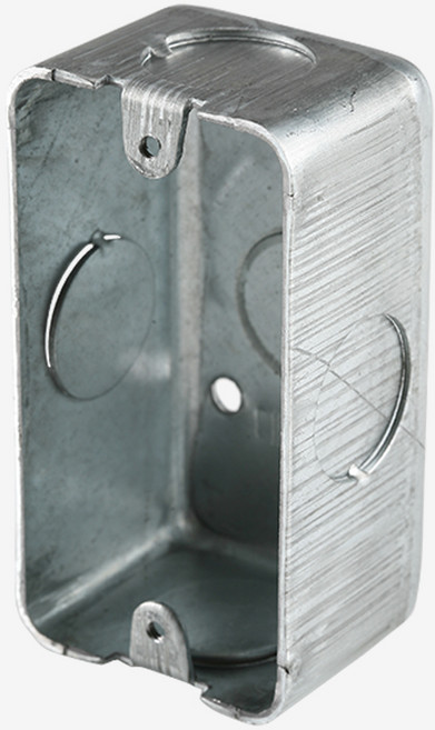 철복스 스위치 한개용 매입 철박스 44mm, 10개