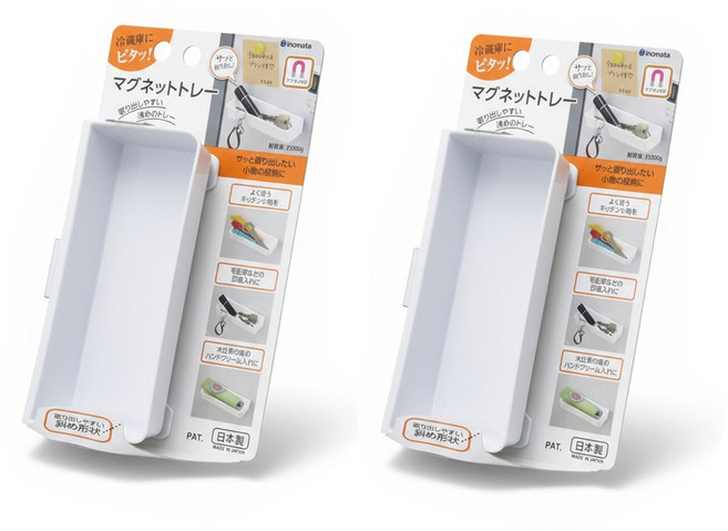 이노마타 자석펜꽂이 2ea 순백색 품질좋은 일본산, 화이트, 2개
