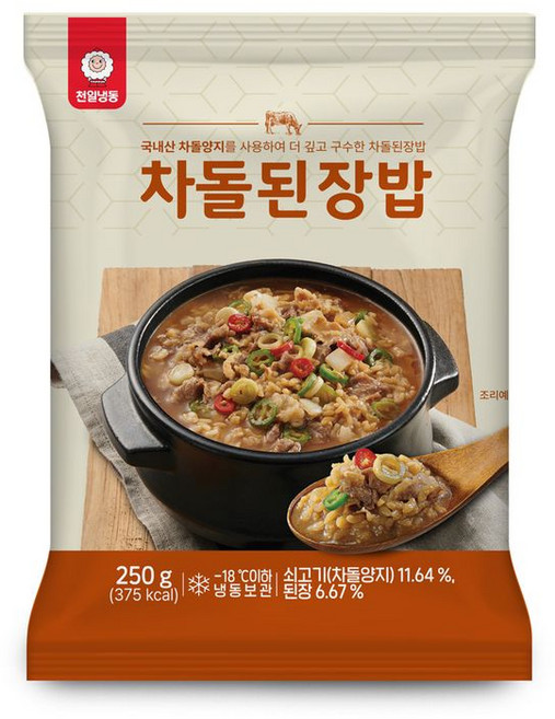 천일식품 차돌된장밥, 1개, 250g