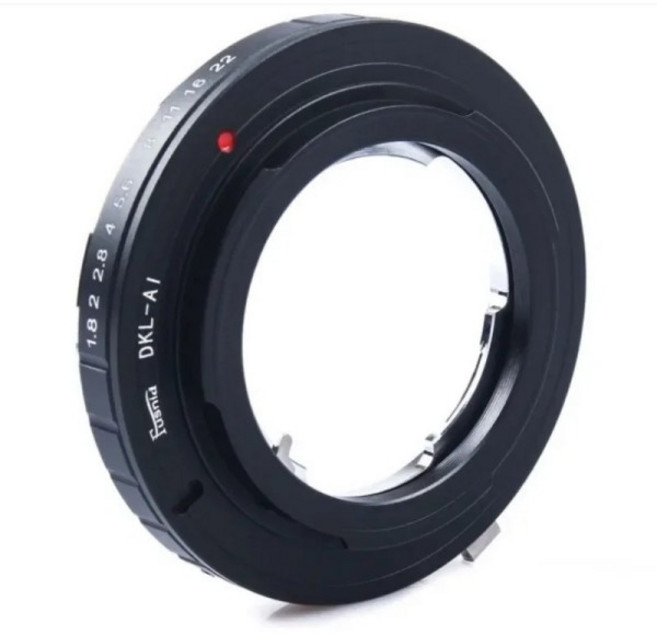 레티나 데켈 렌즈용 니콘 AI F 마운트 D5 D4S D850 D7500 D7200 D7100 D7000 D50 D70s 카메라 어댑터 링