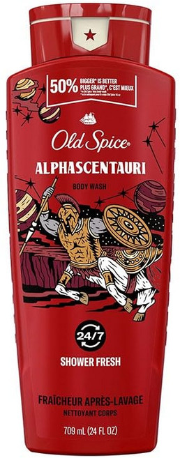 OLD SPICE BODY WASH ALPHASCENTAURI 24oz709ml [OSS] (올드 향신료) 바디 워시 바디 소프